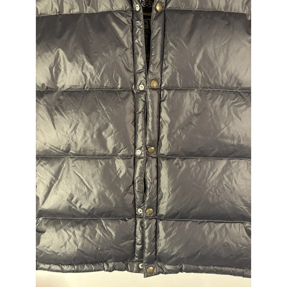 Vtg "Dub 68 Remix Series" Black Short Sleeve Rapper Puffer Jacket Men's L Y2k - Picture 9 of 16